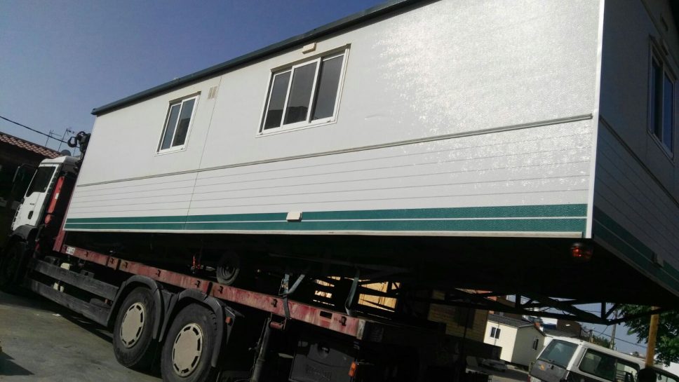 Transporte de un Mobil Home de 3x9 mts